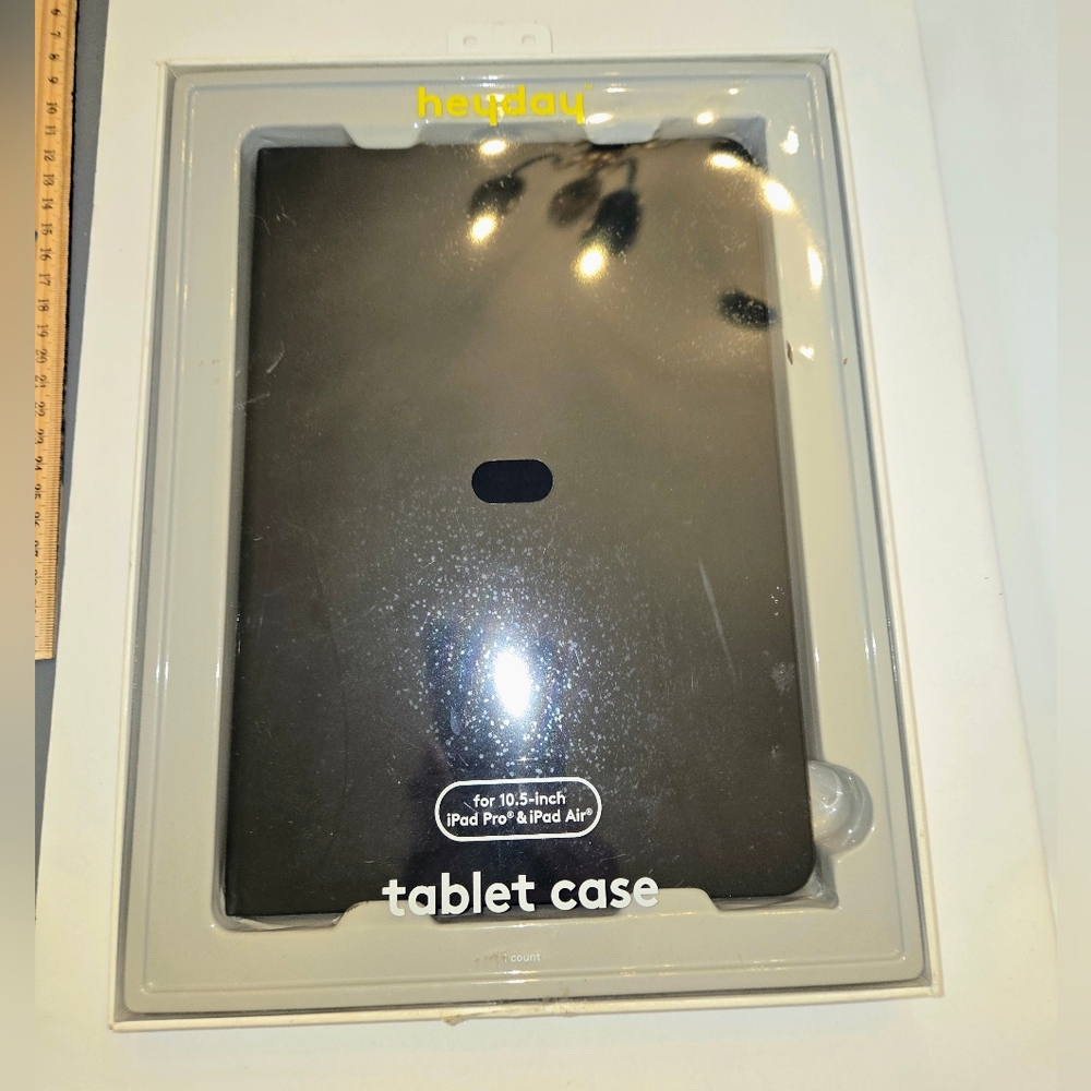 Heyday Sleek Black Tablet Case for 10.5" iPad Pro and Air